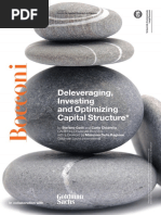 Deleveraging Investing Optimizing Capital Structur