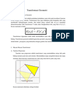 Transformasi Geometri