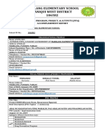 SPG-SSG Ppa Accomplishment Report - Makabansa