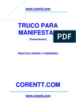 Truco para Manifestar Rapidamente Presentacion