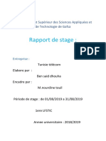 Rapport de Stage