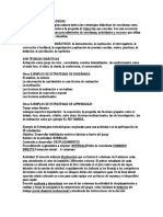 Estrategias Metodológicas de Enseñanza-Aprendizaje