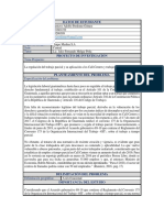 La Regulación Del Trabajo Parcial y Su Aplicación A Los Call-Centers y Trabajos Por Temporadas