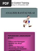 Cost Control Training: Analisis Rantai Nilai