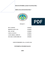 Makalah Psikologi Pembelajaran Matematika " Simbol Dalam Matematika"