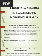 Industrial Marketing Intelligence