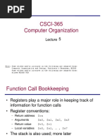 CSCI-365 Computer Organization