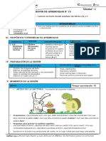 SESION 12 Leemos Un Texto Donde Emplean Las Letras L, N y T.