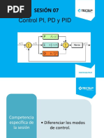 Control PI, PD y PID: Sesión 07