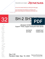 SH-2 SH7047: Group Hardware Manual