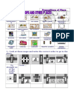 1.-Look at These Maps and Write The Correct Order To Go To The Place