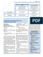 Essential Components of Primary Eye Care: Editorial