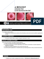 General Biology: Transport Mechanism That Contributes To The Survival of The Cell