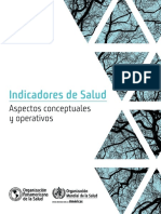 Indicadores de Salud Spa