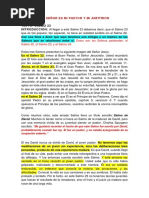 El Señor Es Mi Pastor y Mi Anfitrión