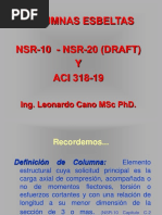 ESBELTEZ - NSR-10 - NSR-19-20 y ACI-318-19 PDF