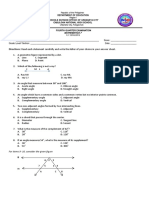 Directions: Read Each Statement Carefully and Write The Letter of Your Choice in Your Answer Sheet