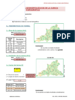 PARAMETROS GEOMORFOLOGICOS CUENCA Jekke