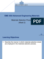 Lecture 4 Materials Selection Process