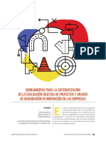 Herramientas para La Sistematización de La Evaluación Objetiva de Proyectos Y Grados de Maduración en Innovación en Las Empresas