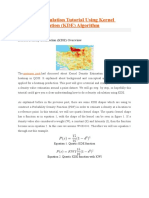 Heatmap Calculation Tutorial Using Kernel Density Estimation (KDE) Algorithm