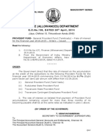 Finance (Allowances) Department: G.O.No. 106, DATED 28 Apr Il, 201 4