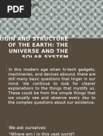 Origin and Structure of The Earth