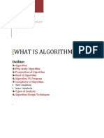 Chapter #1 Analysis of Algorithm