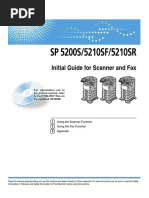 Ricoh sp5200s Installation Guide