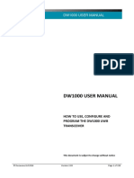 Dw1000 User Manual 2.09