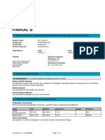 MSDS PAROIL S - GB - en