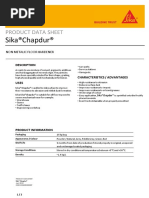 PRODUCT DATA SHEET Sika®Chapdur®