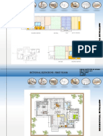 Sectional Elevations: First Floor: Chasa Institute of Design and Technology Jinali Shah 1 Year Studio-1