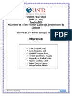 Informe Aislamiento de Toxicos Volatiles y Gaseosos - Determincaion de Cianuros