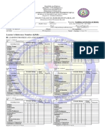 FORM 137-E: Kawanihan NG Edukasyong Elementarya