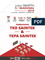 Pembahasan Simulasi SBMPTN Nasional (140418) - Saintek PDF