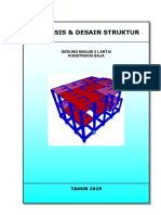 Laporan Perhitungan Struktur Masjid 2 Lantai Rs Annisa