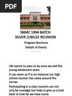 SNMC 1994 Batch Silver Jubilee Reunion Revised 2