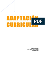 Adaptación Curricular