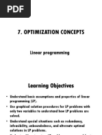 Chapter 7.1 - Linear Programming