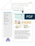 Nutrition and Exercise