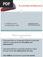 Nanomaterials