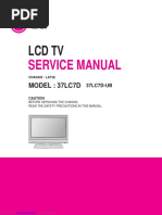 LCD TV: Service Manual