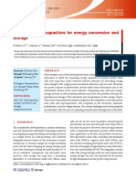 Integrated Solar Capacitors For Energy Conversion and Storage