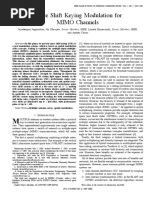 Space Shift Keying Modulation For MIMO Channels