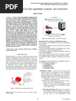 Piping Layout For Fire Sprinkler System: An Overview: Kshitiz Vishnoi