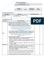 SESION DE APRENDIZAJE N 1 2° 6 Mayo