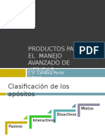 Productos para Curacion Avanzada de Heridas