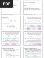 Properties of Angle Modulation