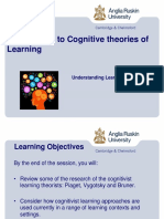 Cognitive Approaches To Learning Powerpoint